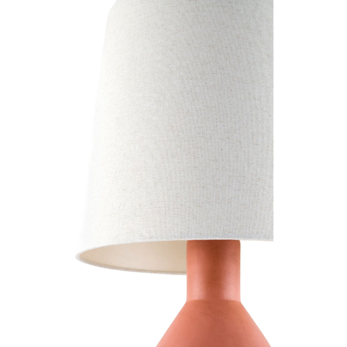 Modern European furniture - Painted Terracotta Ceramic Table Lamp - www.oroa.com