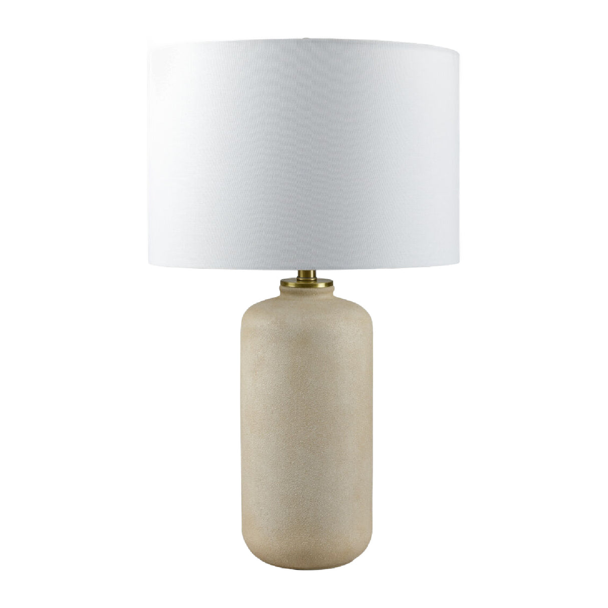 Modern European furniture - Neutral-Toned Ceramic Table Lamp - www.oroa.com
