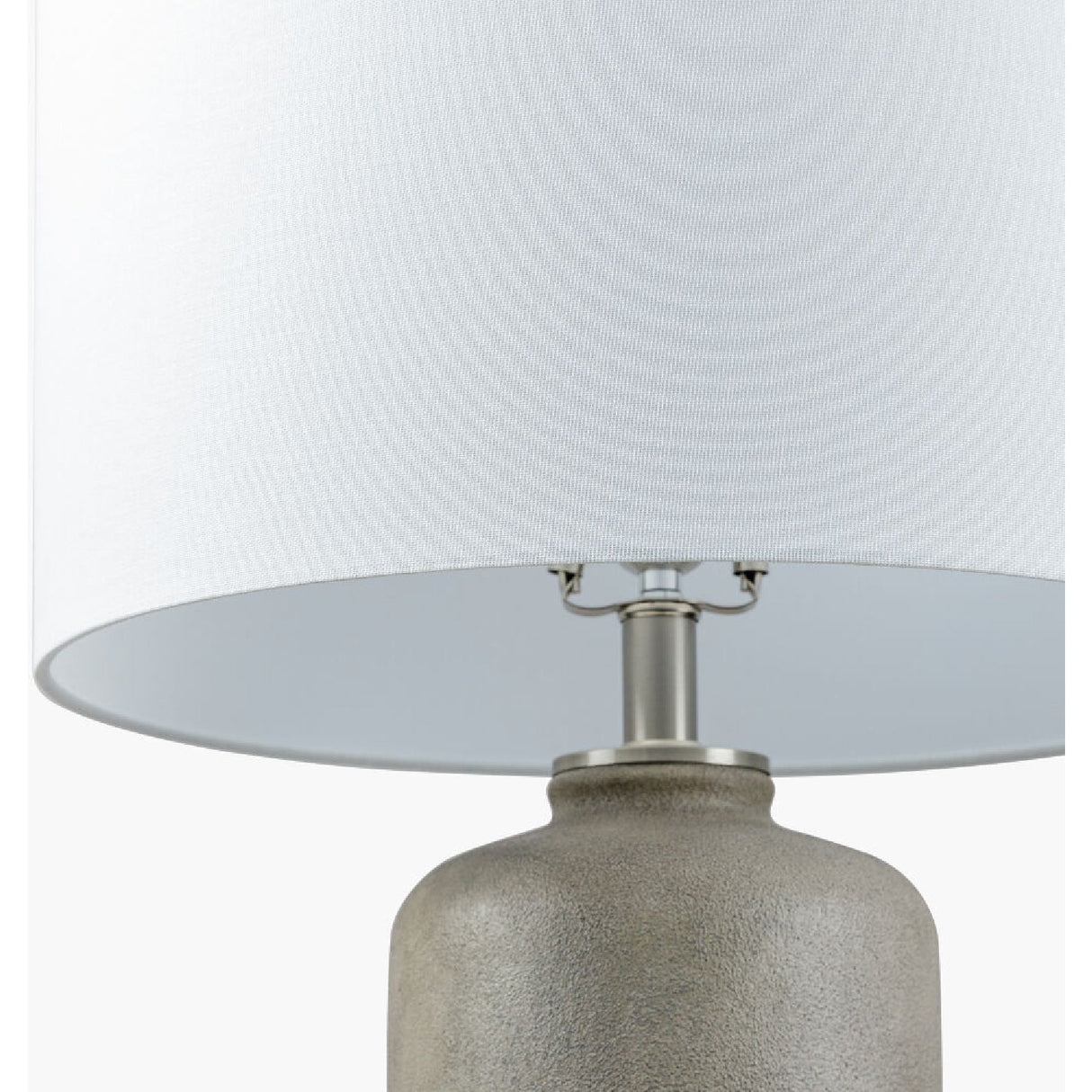 Modern European furniture - Neutral-Toned Ceramic Table Lamp - www.oroa.com