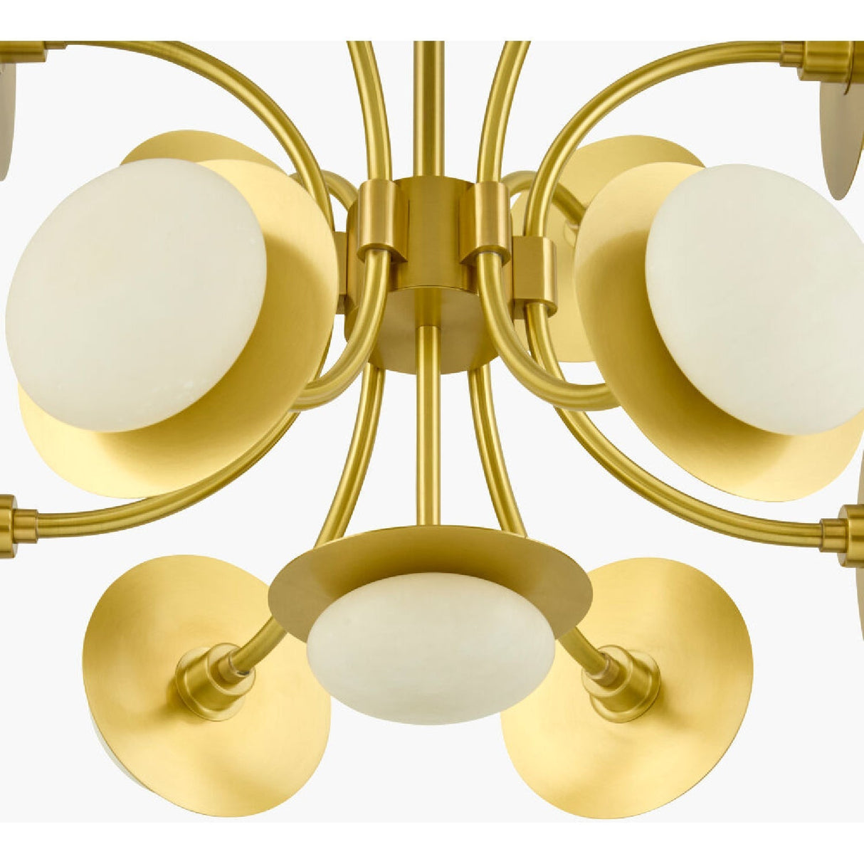 Modern European furniture - Gold 13-Light Pendant Lamp - www.oroa.com