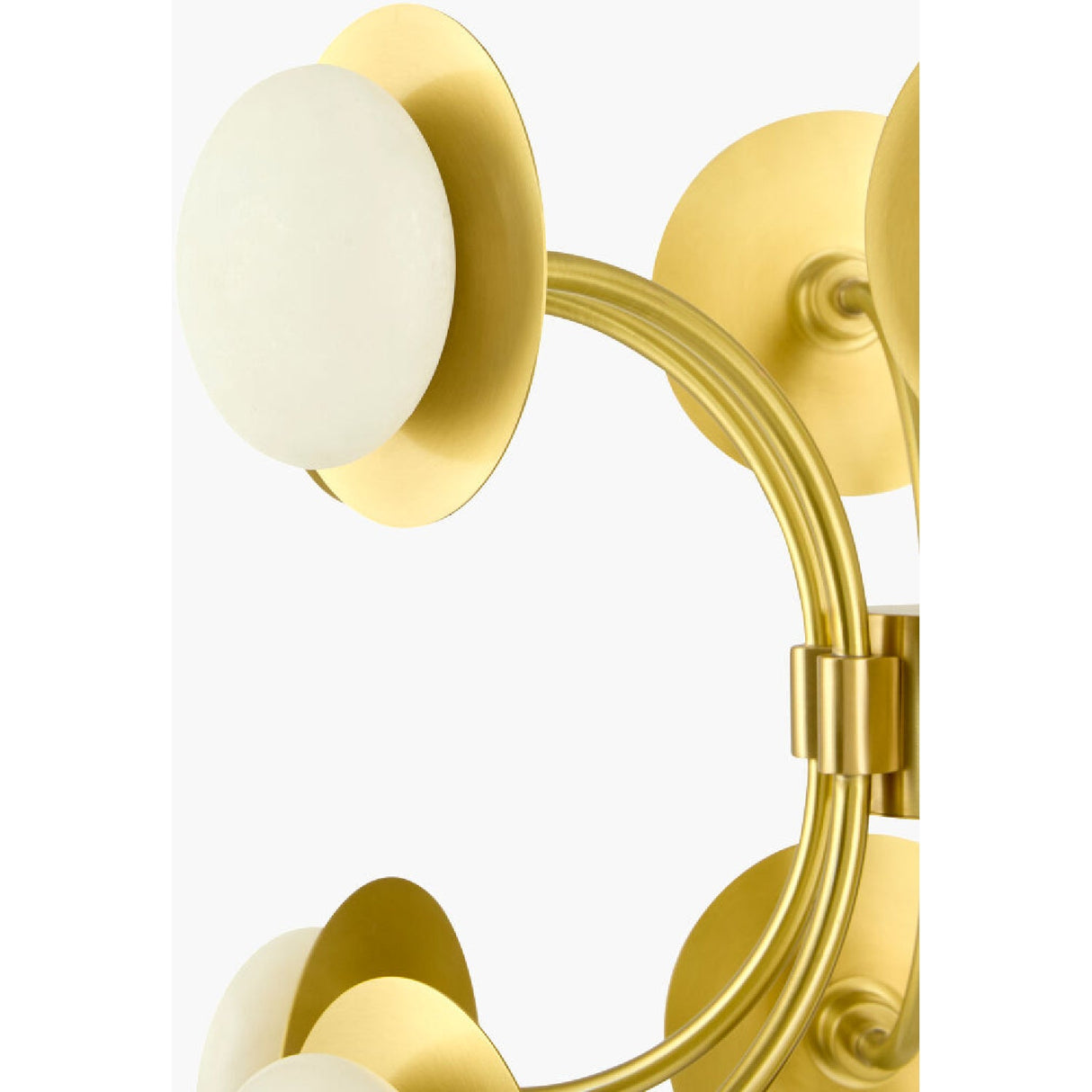 Modern European furniture - Gold 13-Light Pendant Lamp - www.oroa.com