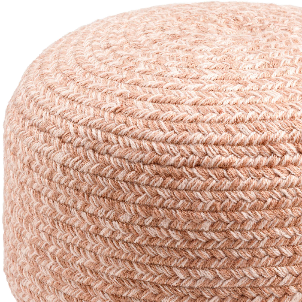 Modern furniture - Round Woven Outdoor Pouf - www.oroa.com