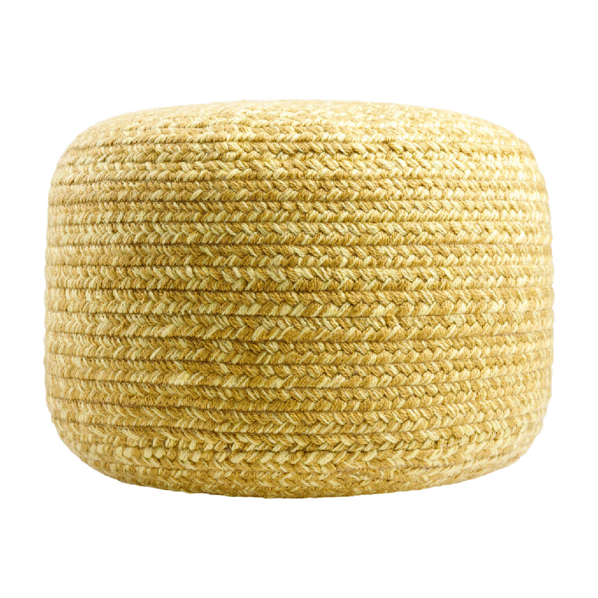 Modern furniture - Round Woven Outdoor Pouf - www.oroa.com