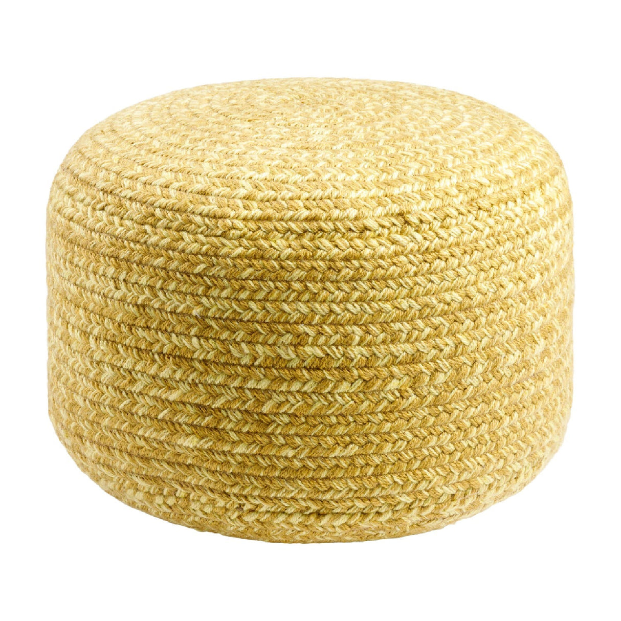 Modern furniture - Round Woven Outdoor Pouf - www.oroa.com