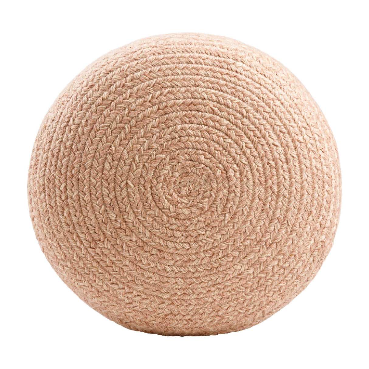 Modern furniture - Round Woven Outdoor Pouf - www.oroa.com