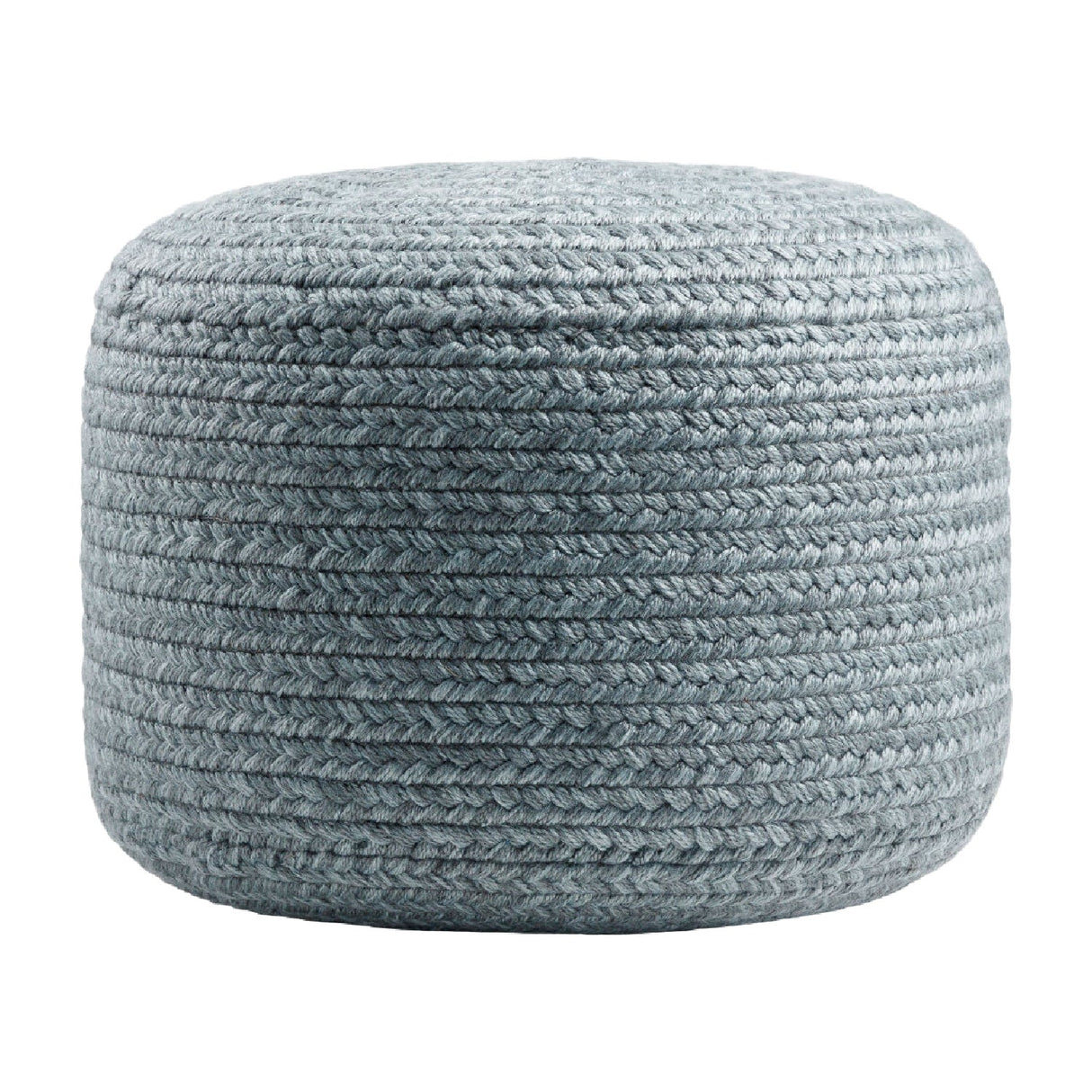 Modern furniture - Round Woven Outdoor Pouf - www.oroa.com