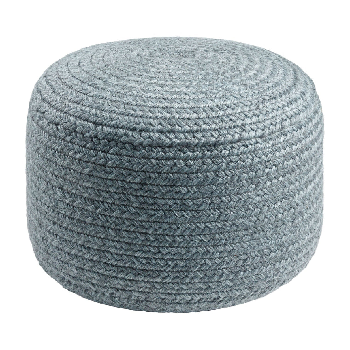 Modern furniture - Round Woven Outdoor Pouf - www.oroa.com