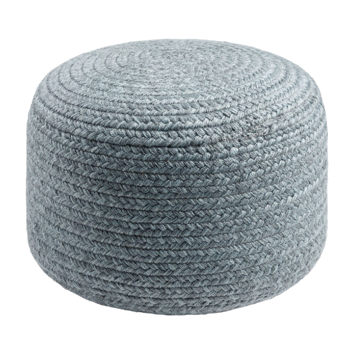 Modern furniture - Round Woven Outdoor Pouf - www.oroa.com