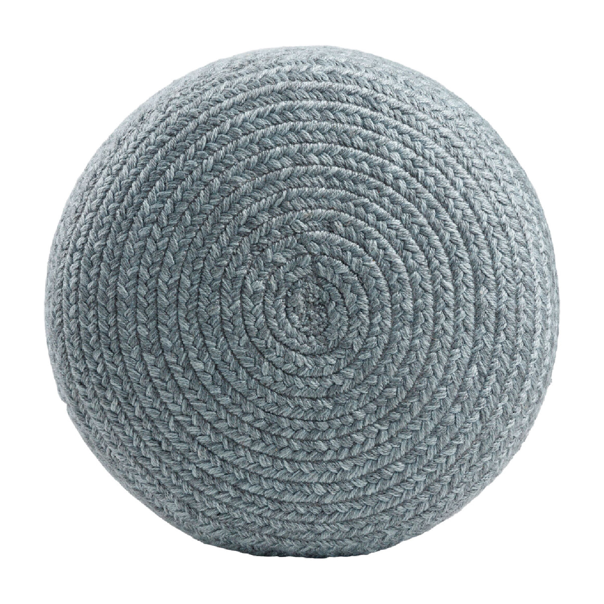 Modern furniture - Round Woven Outdoor Pouf - www.oroa.com