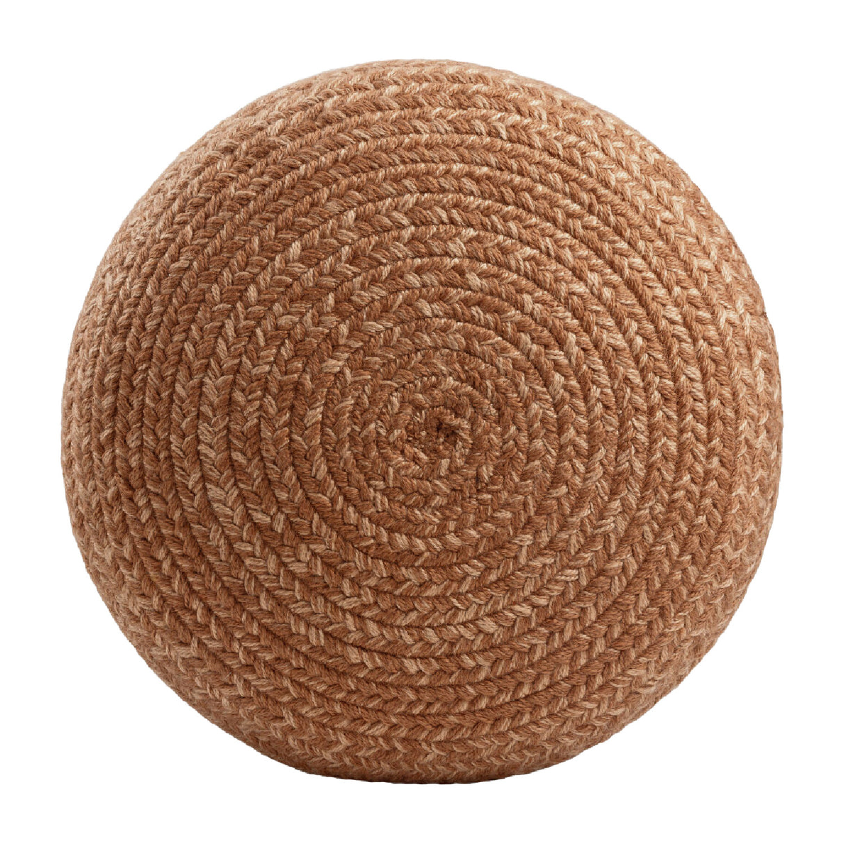 Modern furniture - Round Woven Outdoor Pouf - www.oroa.com