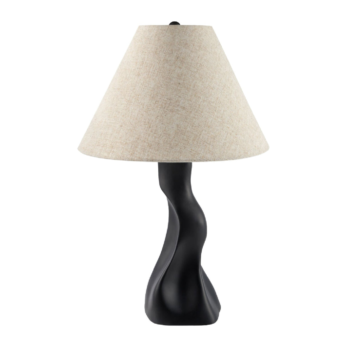 Modern European furniture - Organic-Shaped Base Table Lamp - www.oroa.com