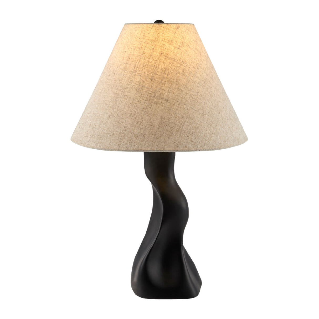 Modern European furniture - Organic-Shaped Base Table Lamp - www.oroa.com
