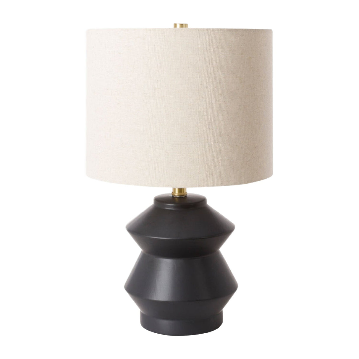 Modern European furniture - Geometrical Glazed Ceramic Table Lamp - www.oroa.com