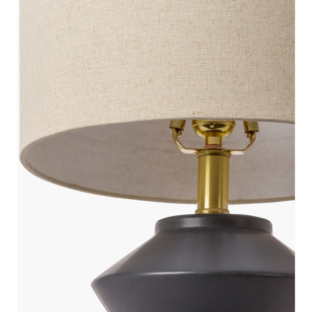 Modern European furniture - Geometrical Glazed Ceramic Table Lamp - www.oroa.com