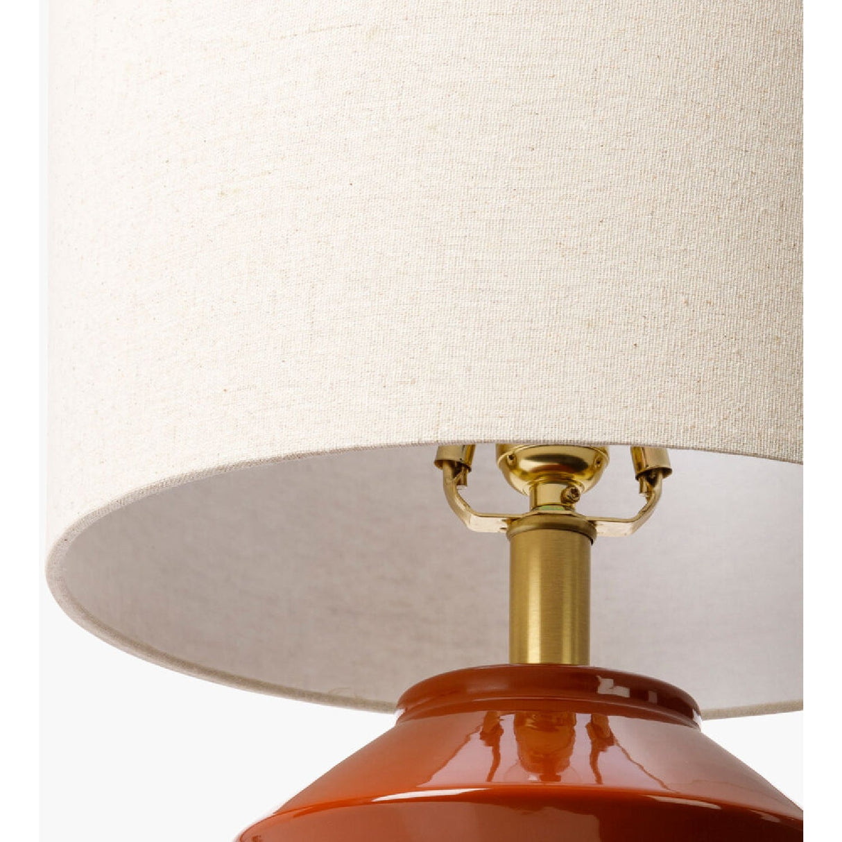 Modern European furniture - Geometrical Glazed Ceramic Table Lamp - www.oroa.com