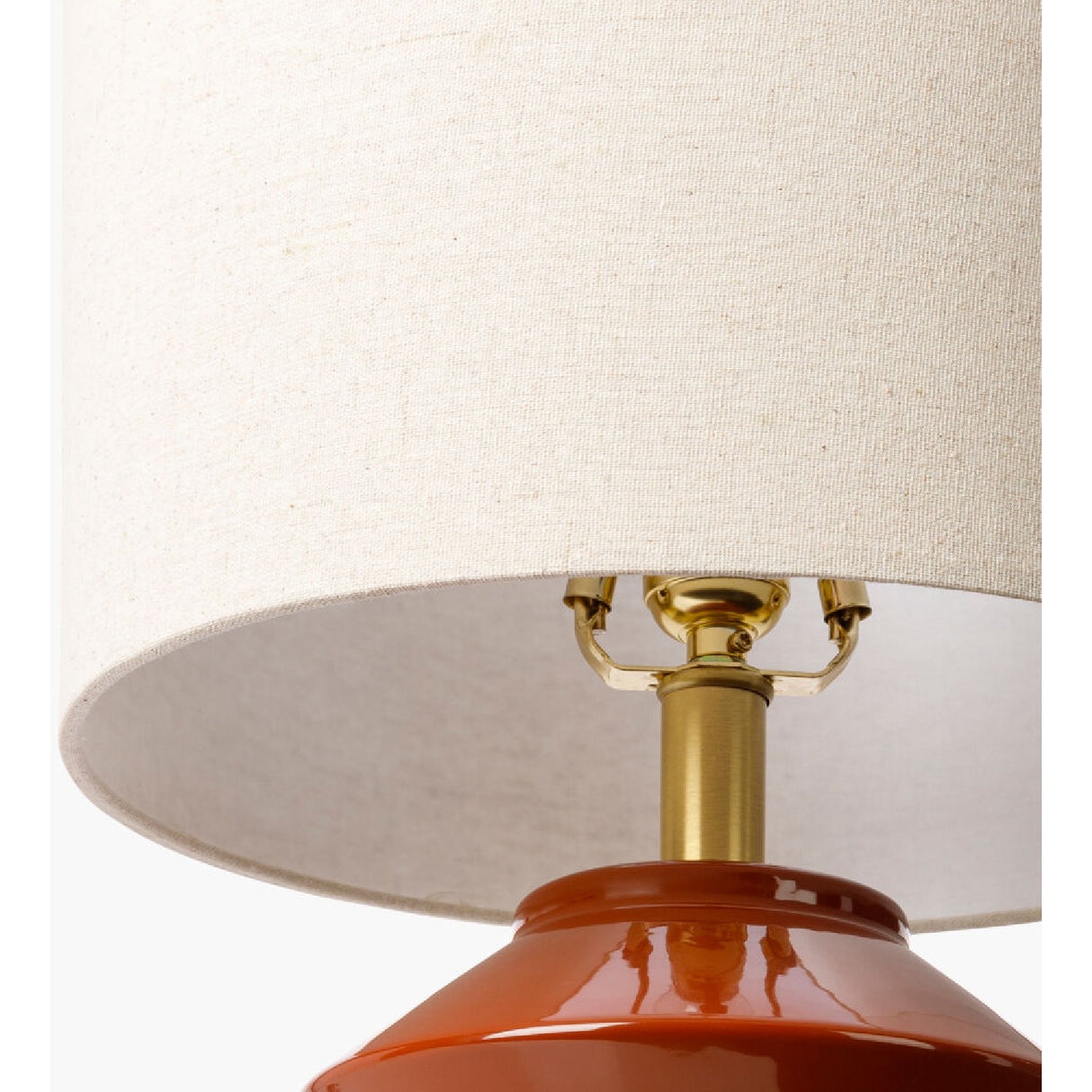 Modern European furniture - Geometrical Glazed Ceramic Table Lamp - www.oroa.com