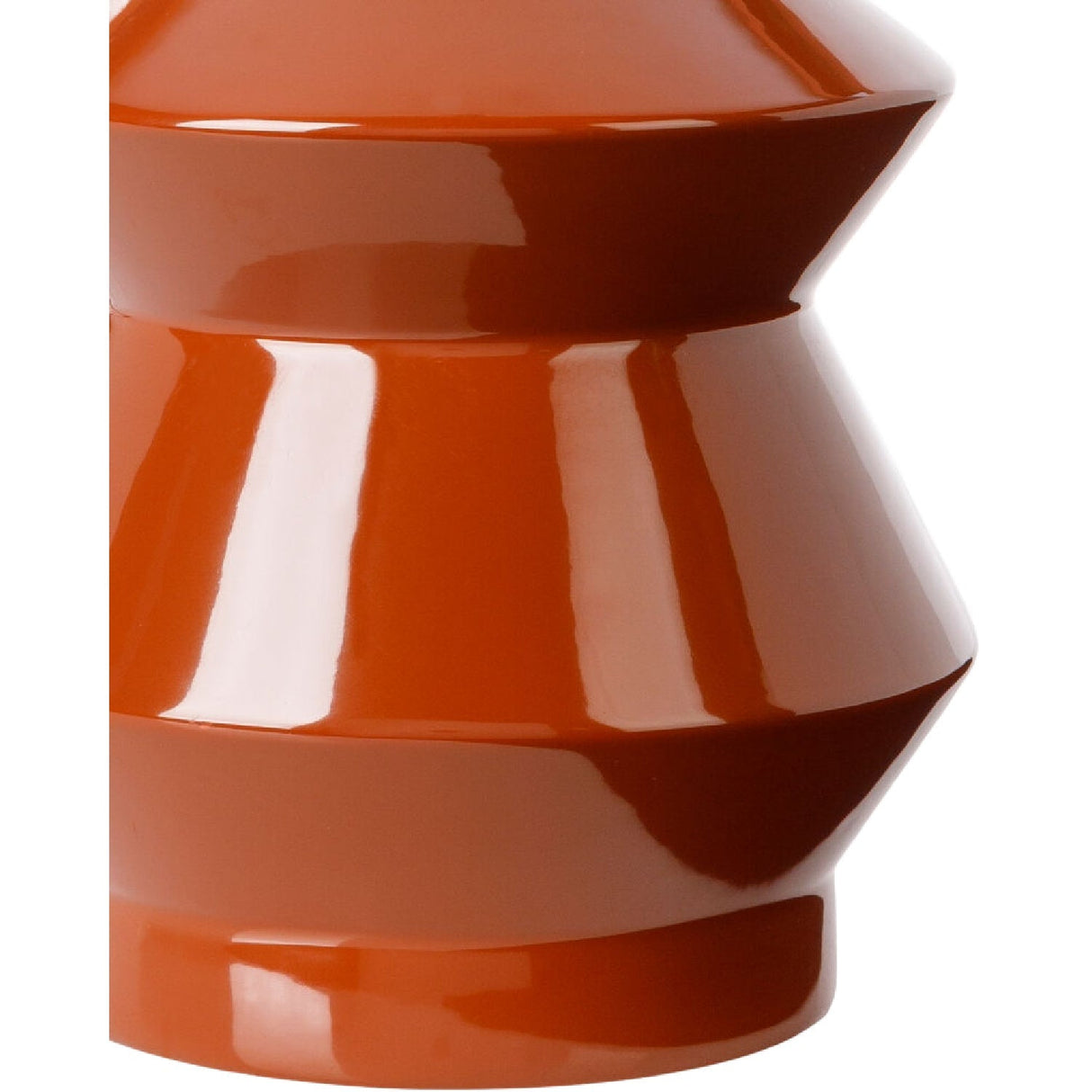 Modern European furniture - Geometrical Glazed Ceramic Table Lamp - www.oroa.com