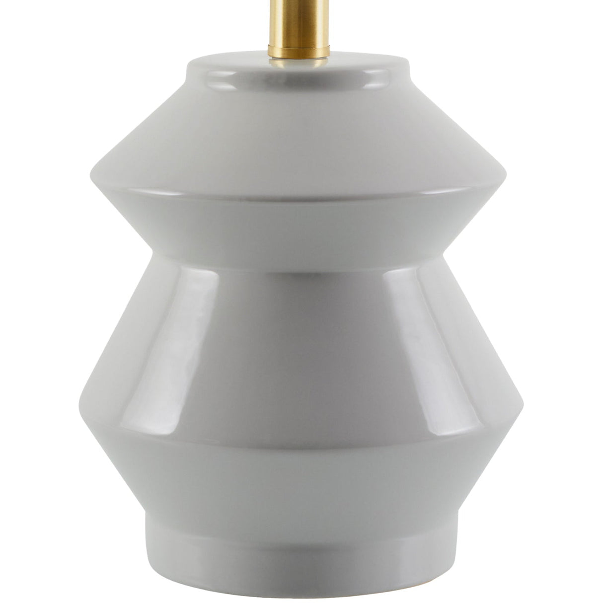Modern European furniture - Geometrical Ceramic Accent Table Lamp - www.oroa.com