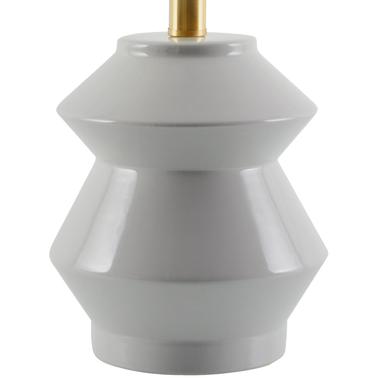 Modern European furniture - Geometrical Ceramic Accent Table Lamp - www.oroa.com