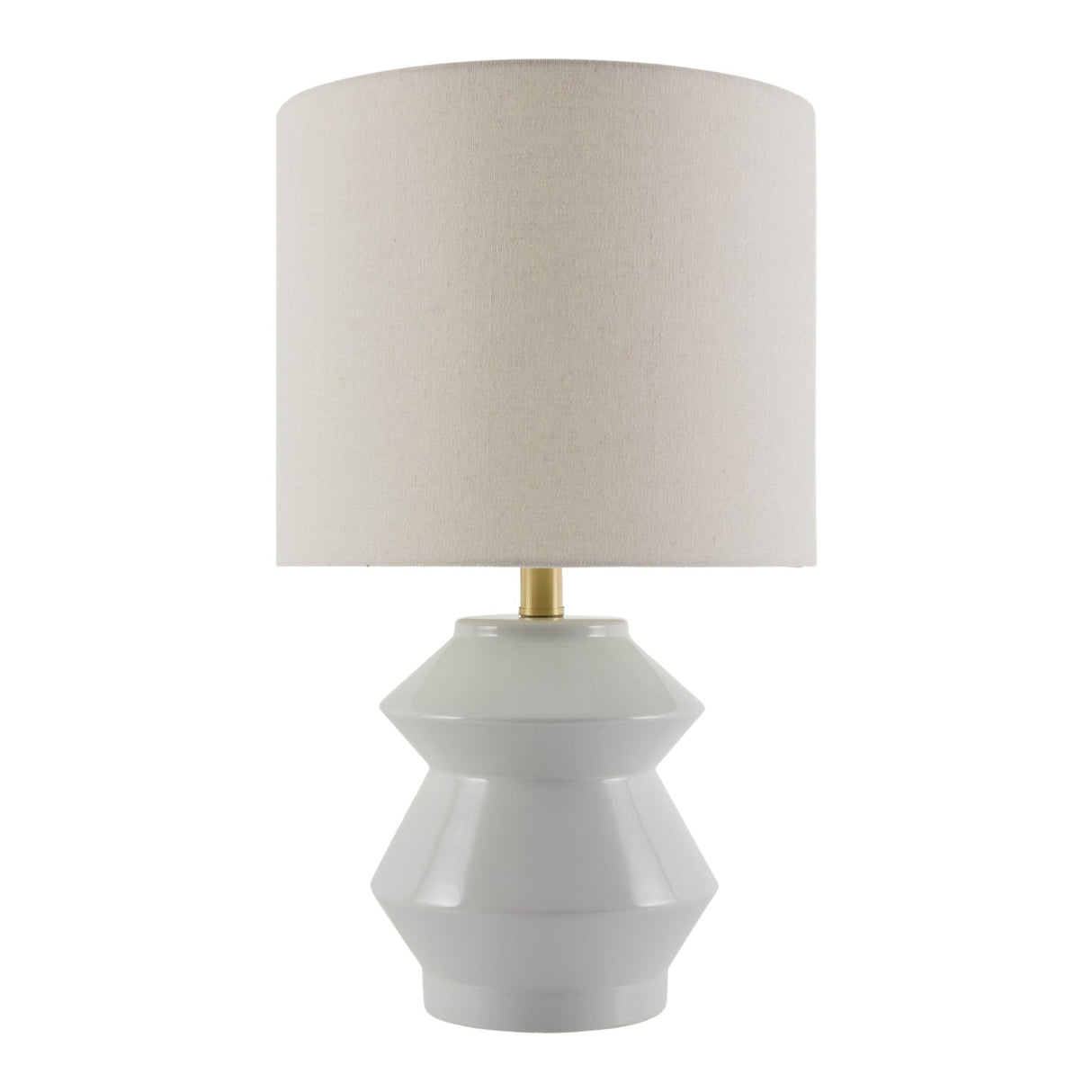 Modern European furniture - Geometrical Ceramic Accent Table Lamp - www.oroa.com