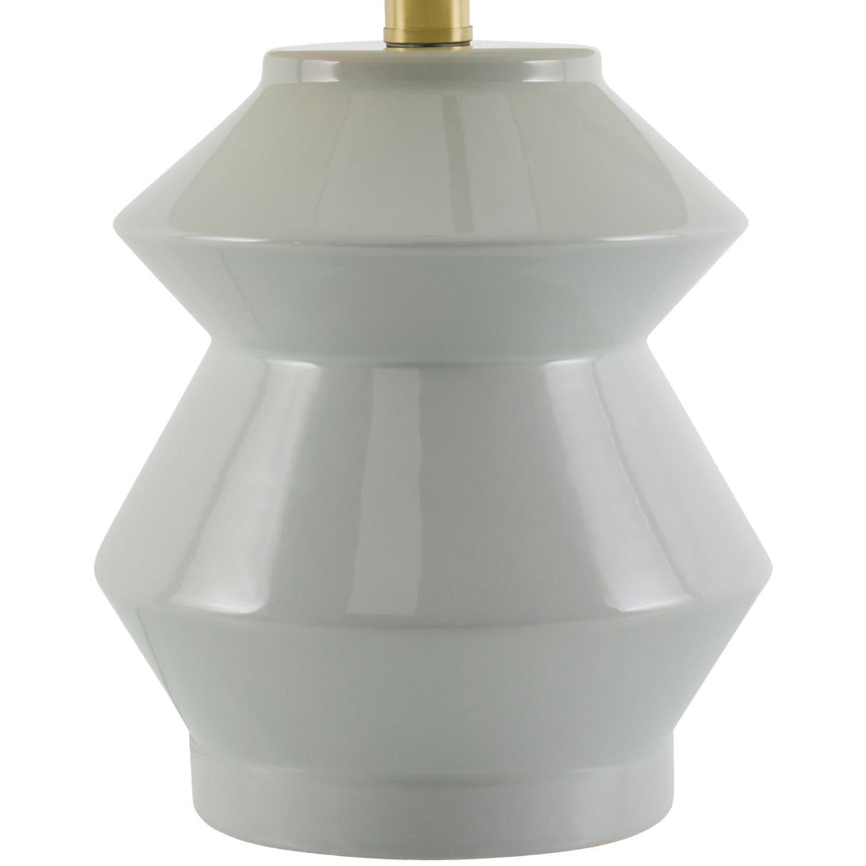 Modern European furniture - Geometrical Ceramic Accent Table Lamp - www.oroa.com