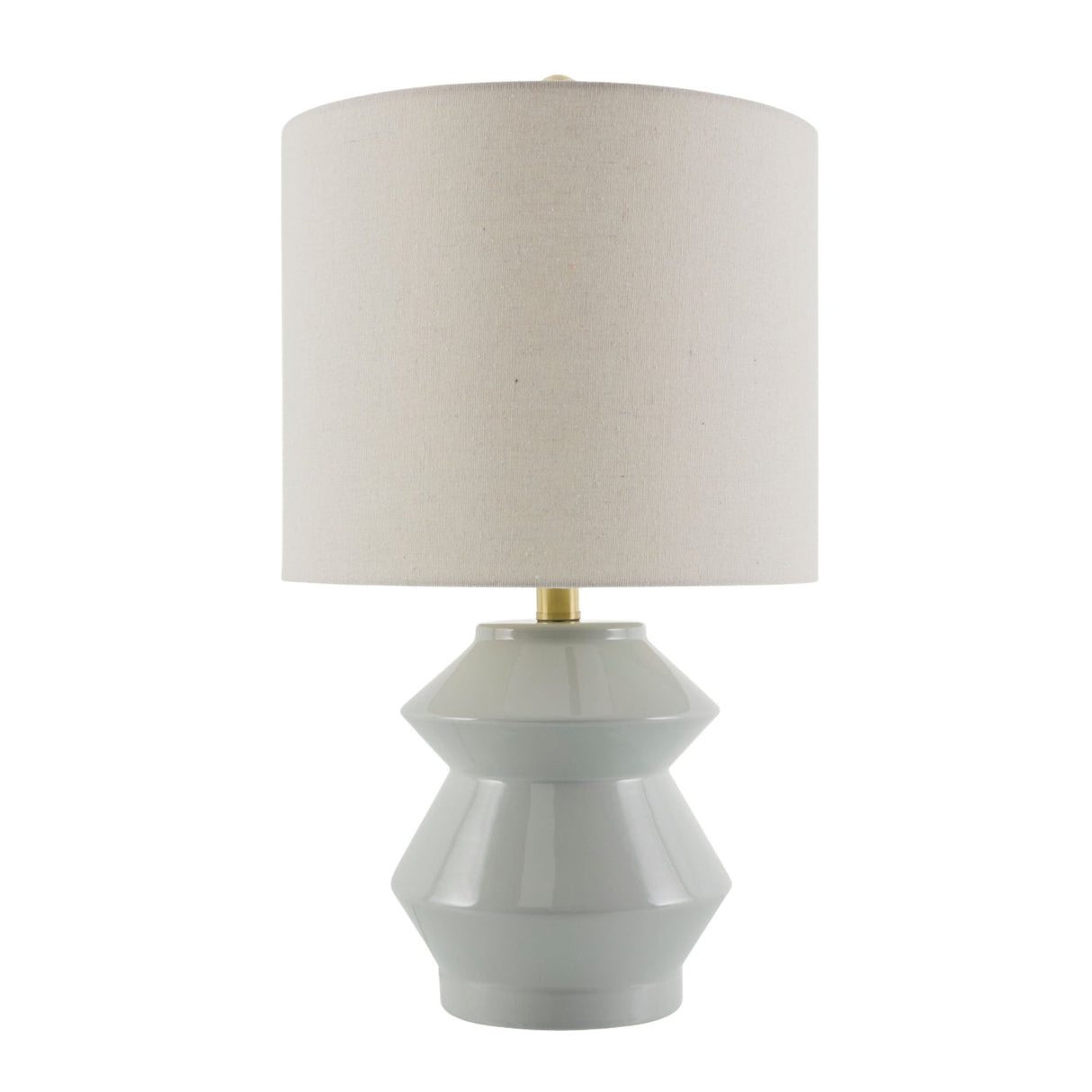 Modern European furniture - Geometrical Ceramic Accent Table Lamp - www.oroa.com