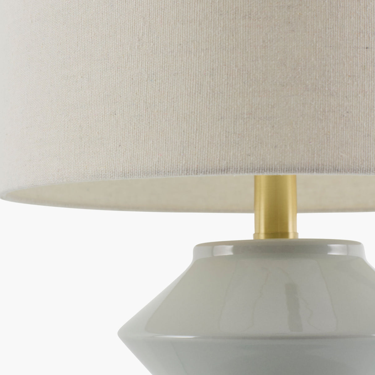 Modern European furniture - Geometrical Ceramic Accent Table Lamp - www.oroa.com