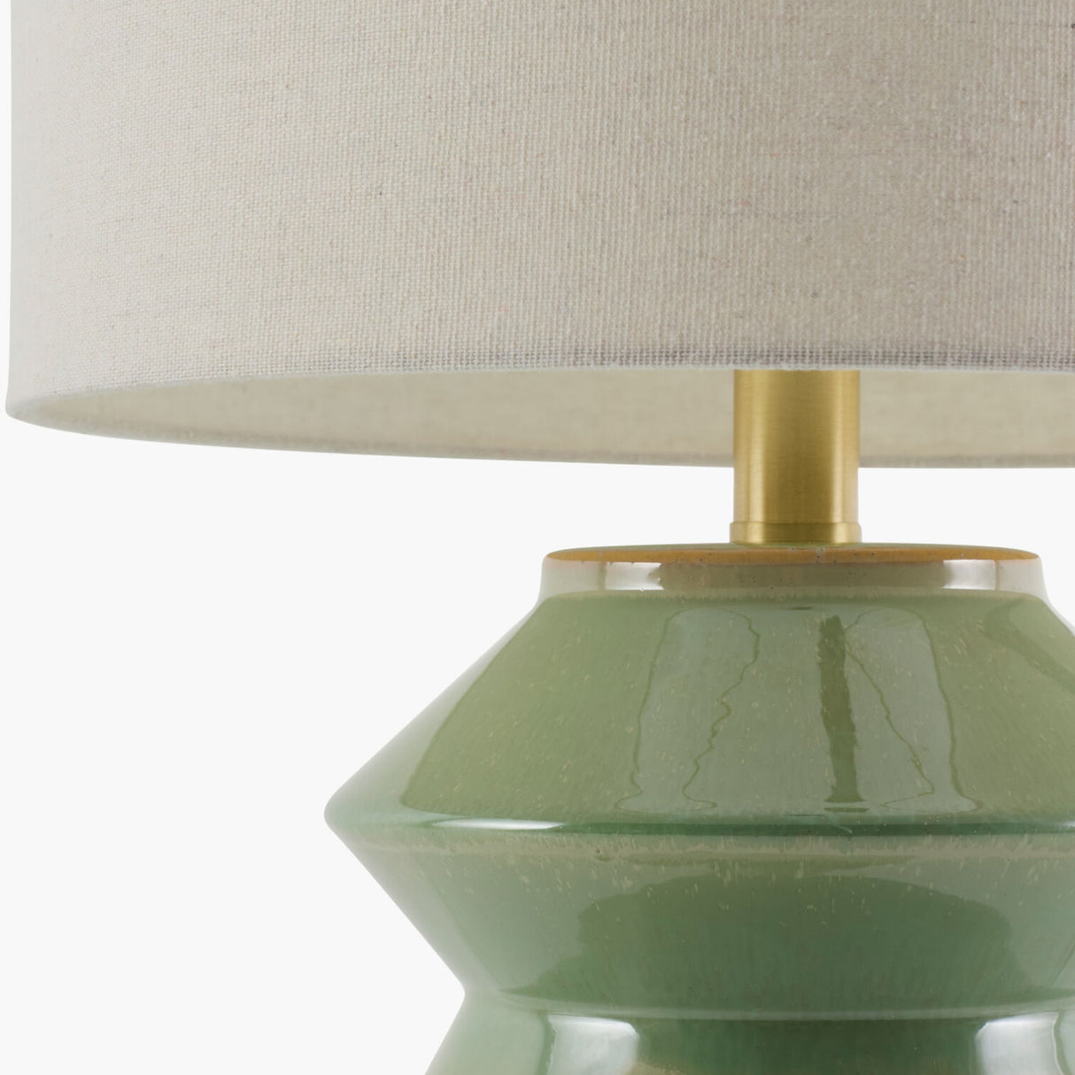 Modern European furniture - Geometrical Ceramic Accent Table Lamp - www.oroa.com