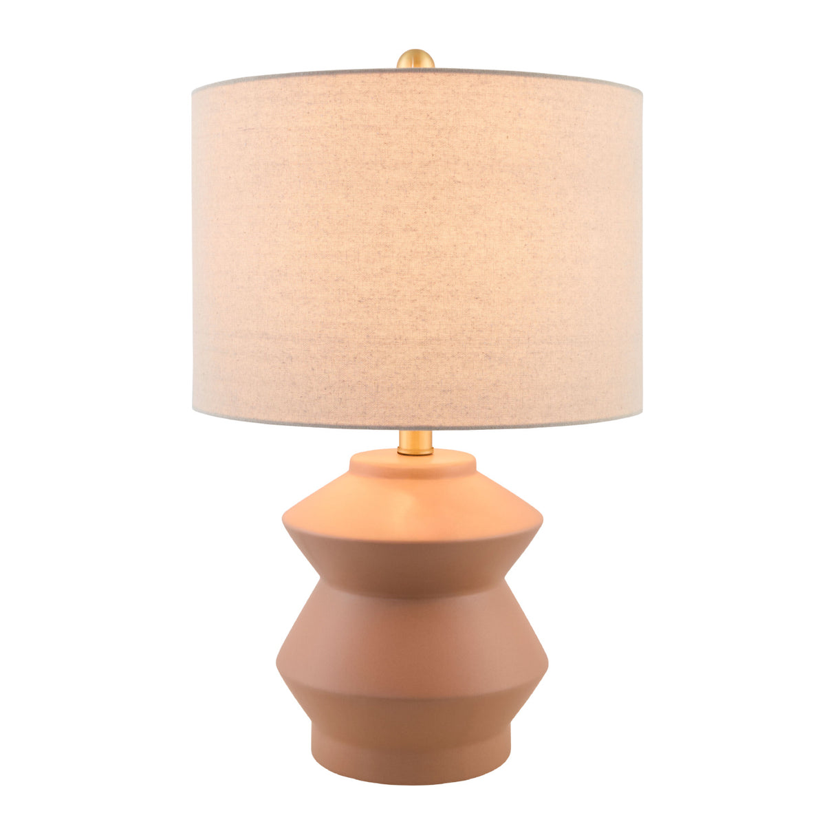 Modern European furniture - Geometrical Ceramic Accent Table Lamp - www.oroa.com
