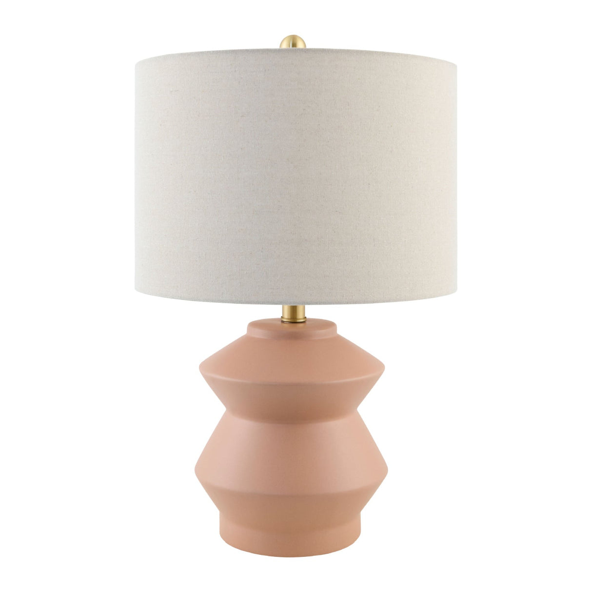 Modern European furniture - Geometrical Ceramic Accent Table Lamp - www.oroa.com