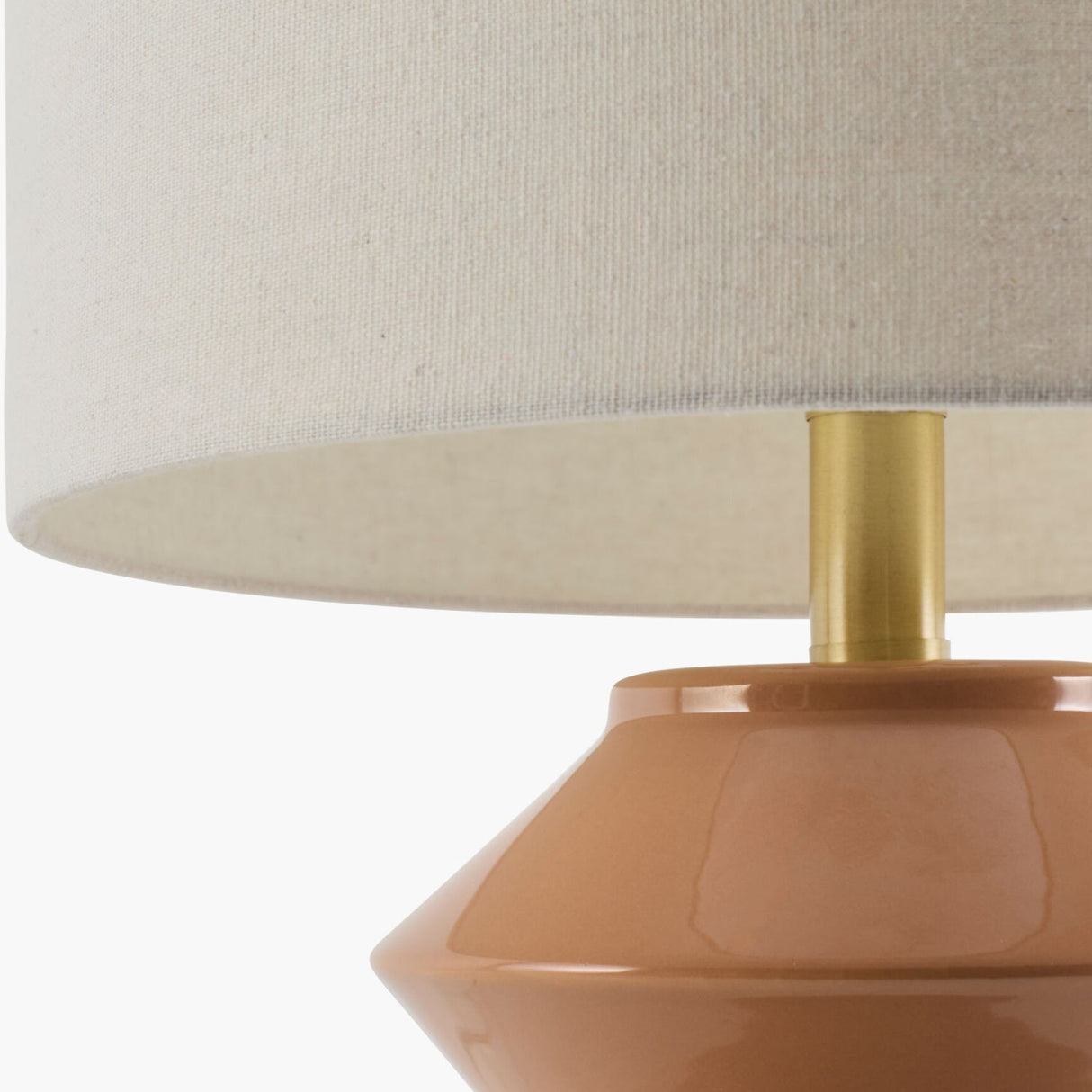 Modern European furniture - Geometrical Ceramic Accent Table Lamp - www.oroa.com
