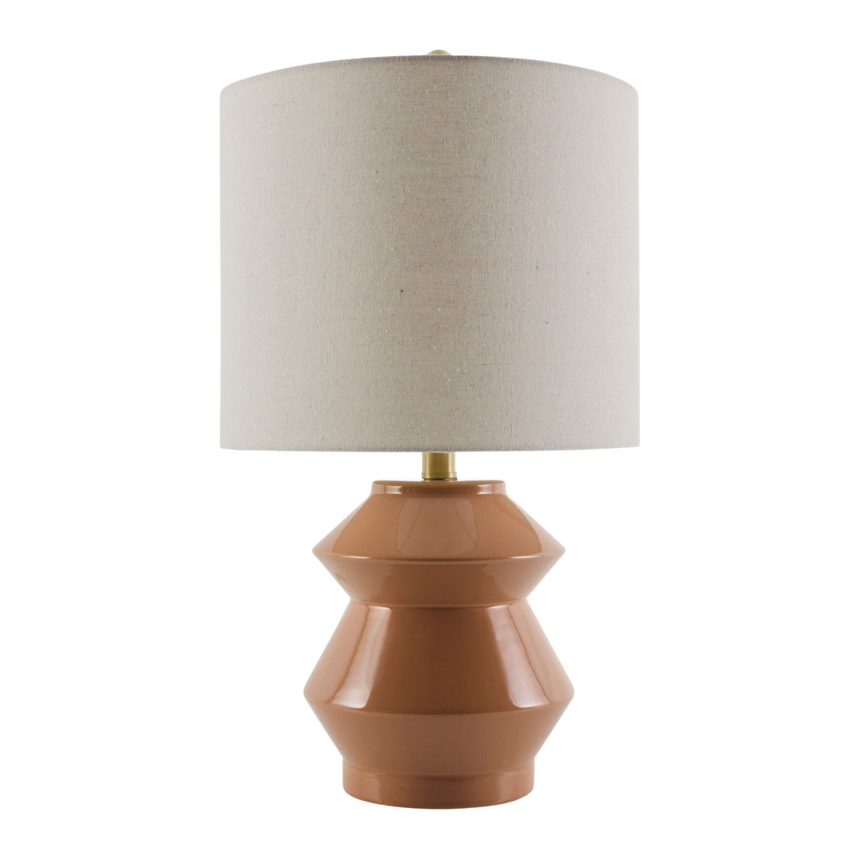 Modern European furniture - Geometrical Ceramic Accent Table Lamp - www.oroa.com