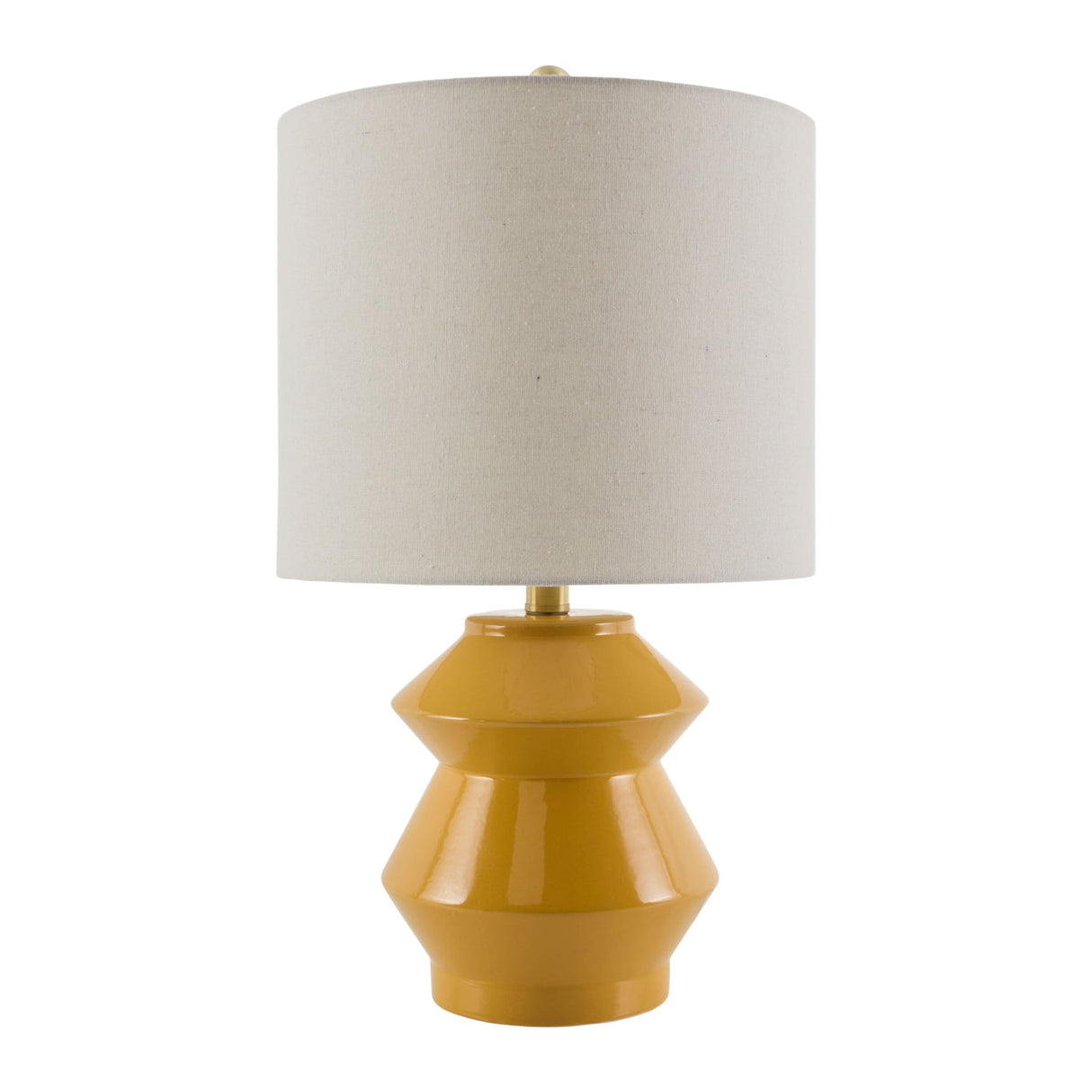 Modern European furniture - Geometrical Ceramic Accent Table Lamp - www.oroa.com