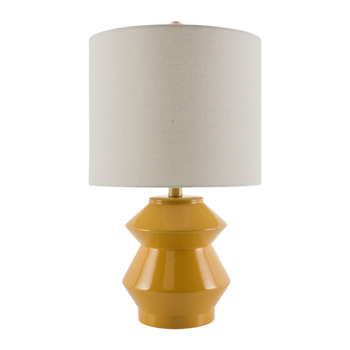 Modern European furniture - Geometrical Ceramic Accent Table Lamp - www.oroa.com