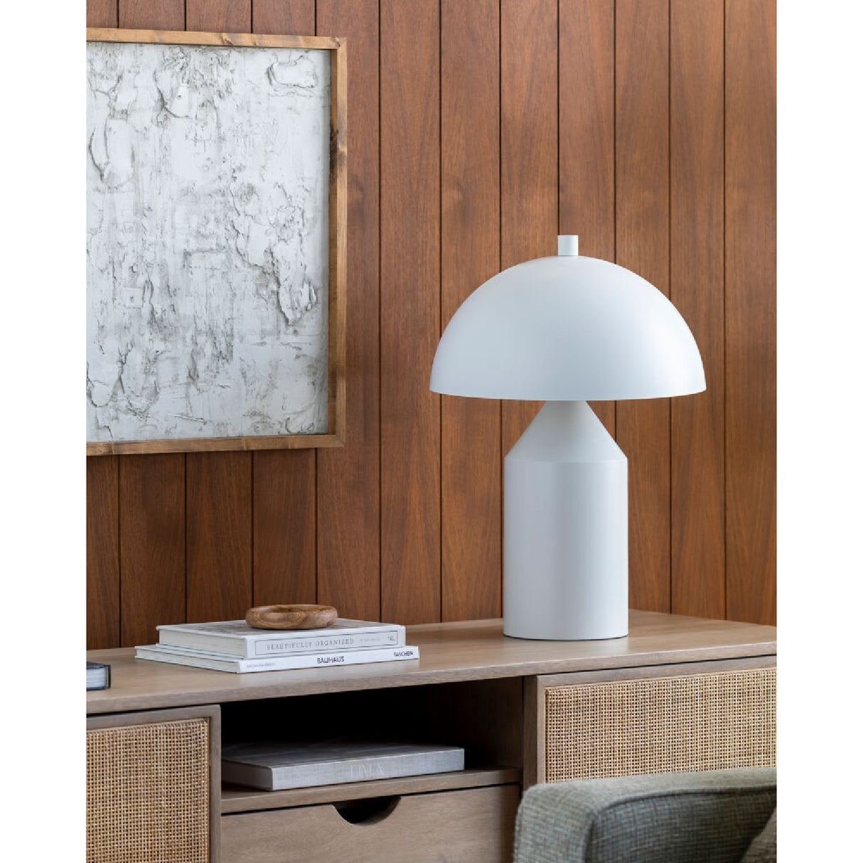 Modern European furniture - Metal Dome Table Lamp - www.oroa.com