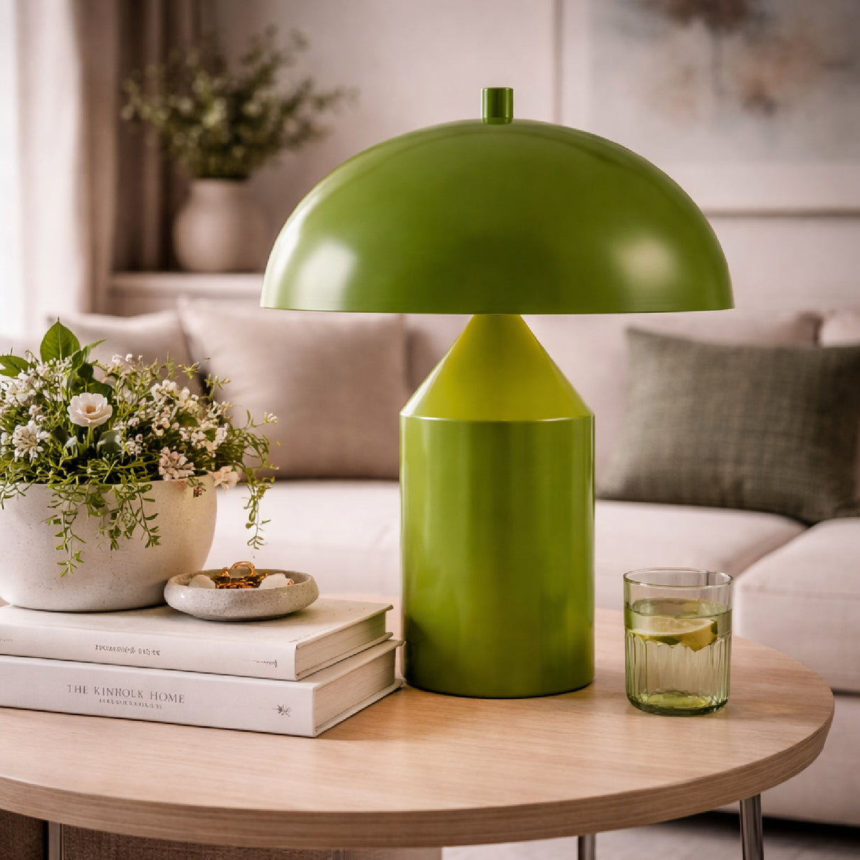 Modern European furniture - Metal Dome Table Lamp - www.oroa.com