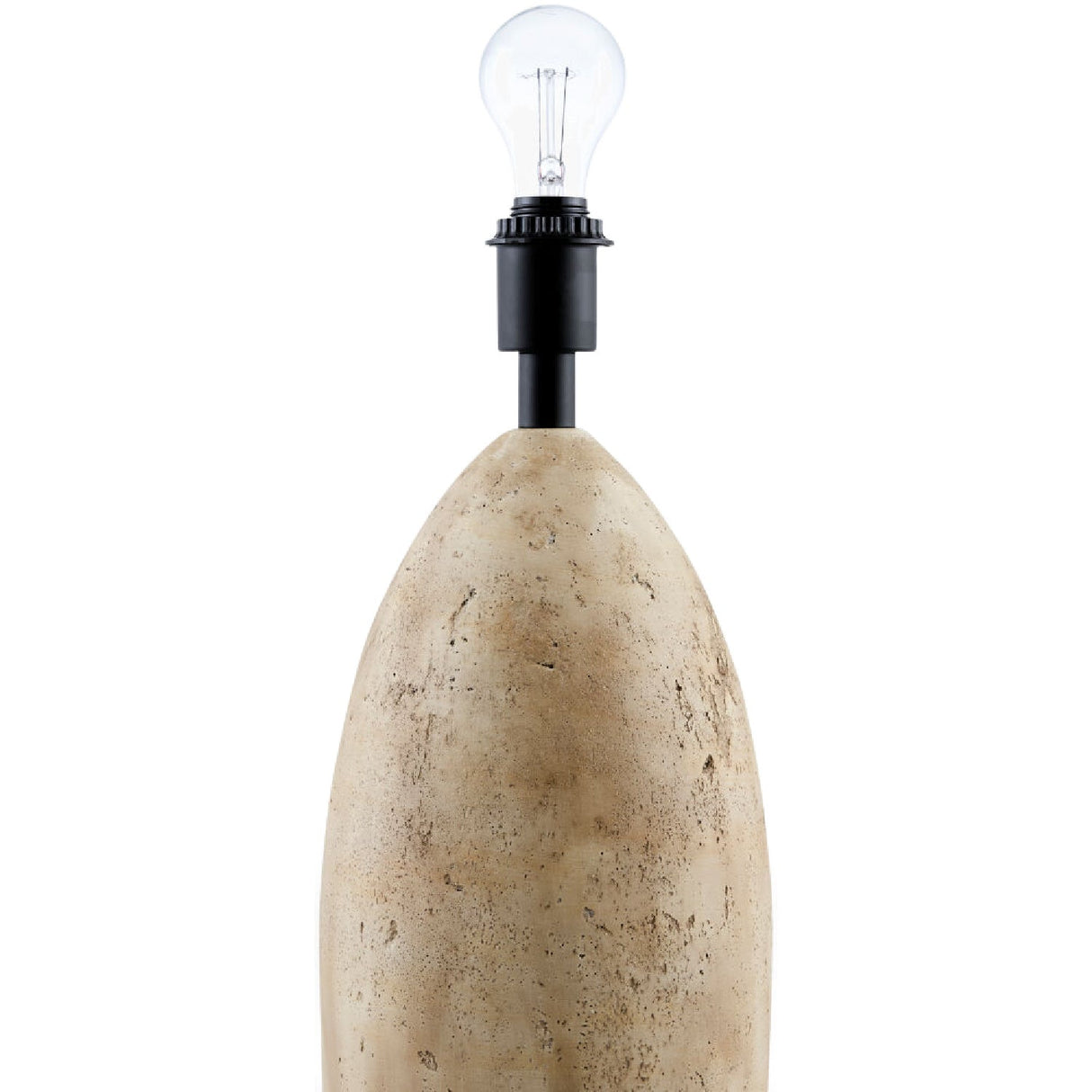 Modern European furniture - Beige Concrete Accent Table Lamp - www.oroa.com