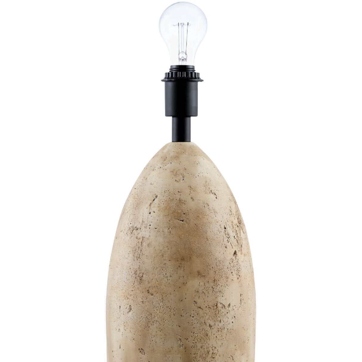 Beige Concrete Accent Table Lamp | Oroa.com