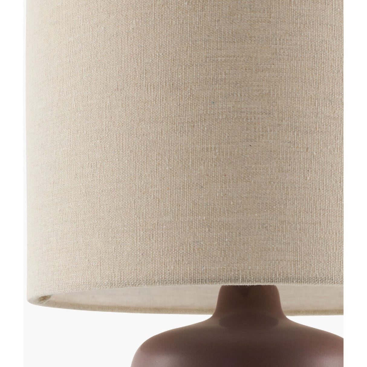 Beige Linen Ceramic Table Lamp L | Oroa.com