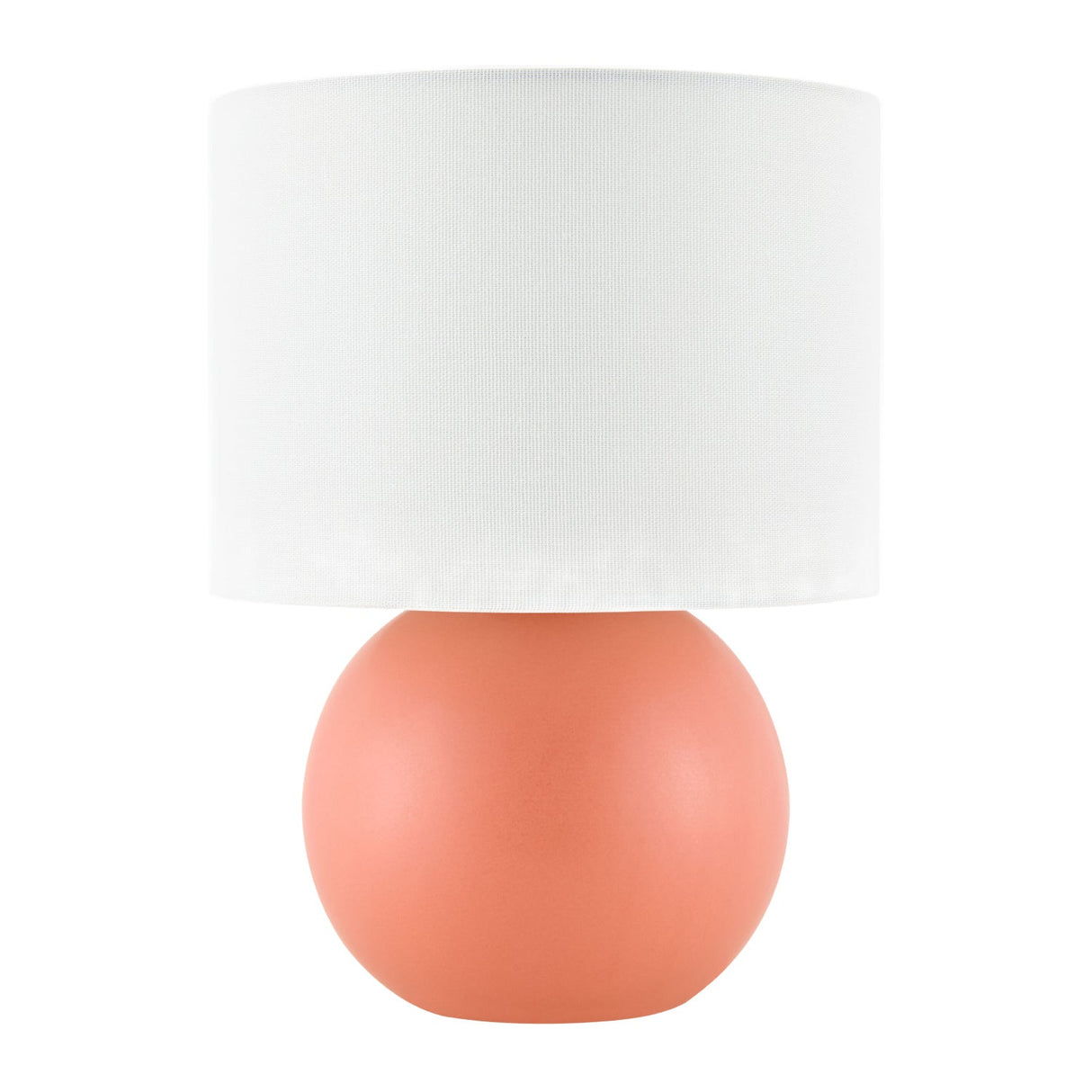 Modern European furniture - Round Glazed Ceramic Table Lamp - www.oroa.com