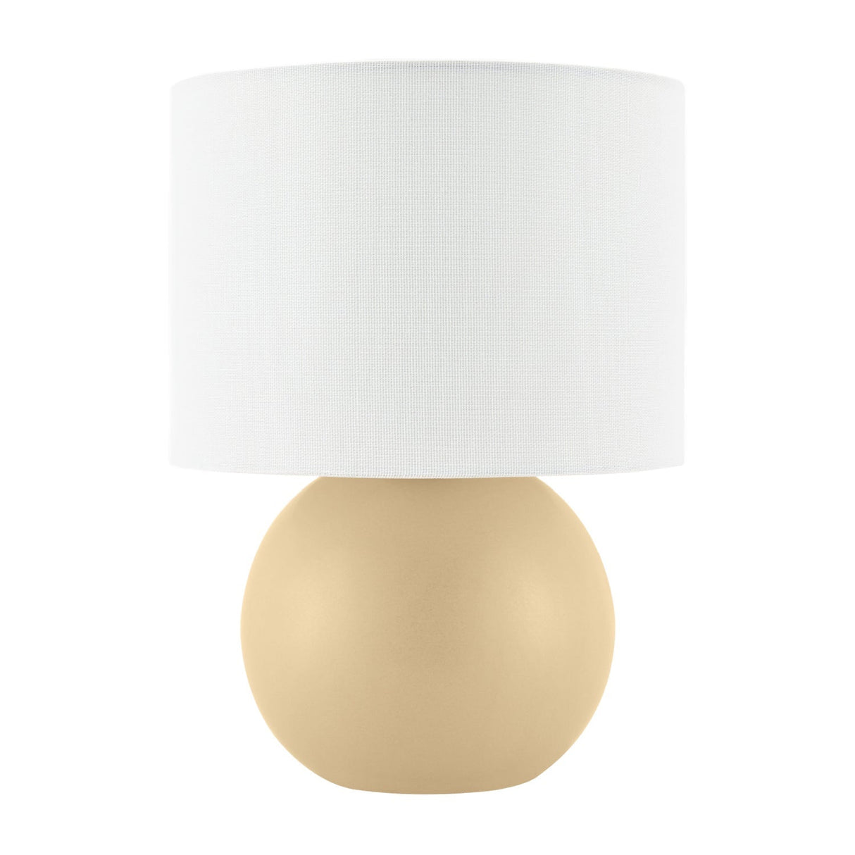 Modern European furniture - Round Glazed Ceramic Table Lamp - www.oroa.com
