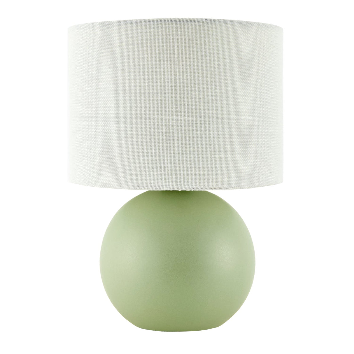Modern European furniture - Round Glazed Ceramic Table Lamp - www.oroa.com