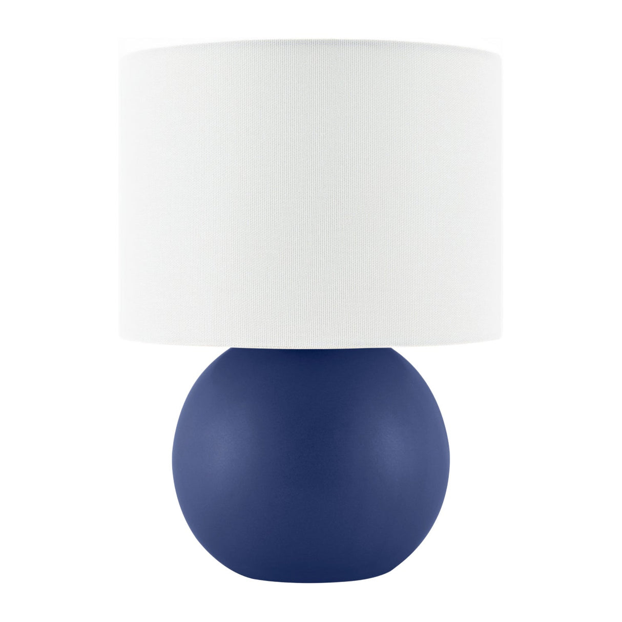 Modern European furniture - Round Glazed Ceramic Table Lamp - www.oroa.com