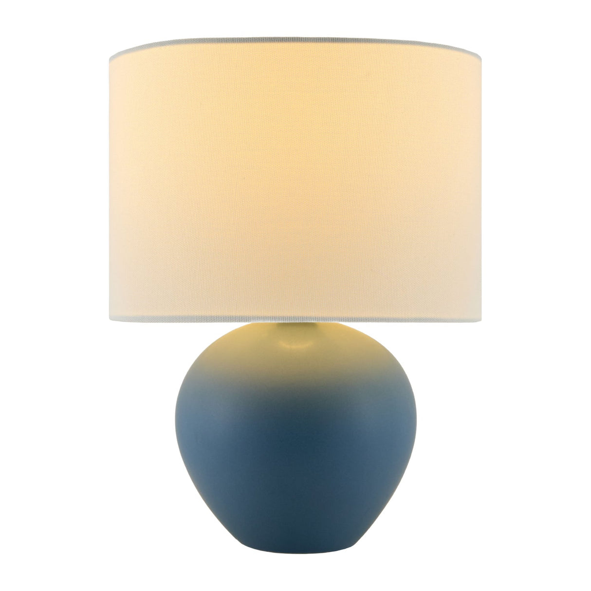 Modern European furniture - White Linen Ceramic Table Lamp - www.oroa.com