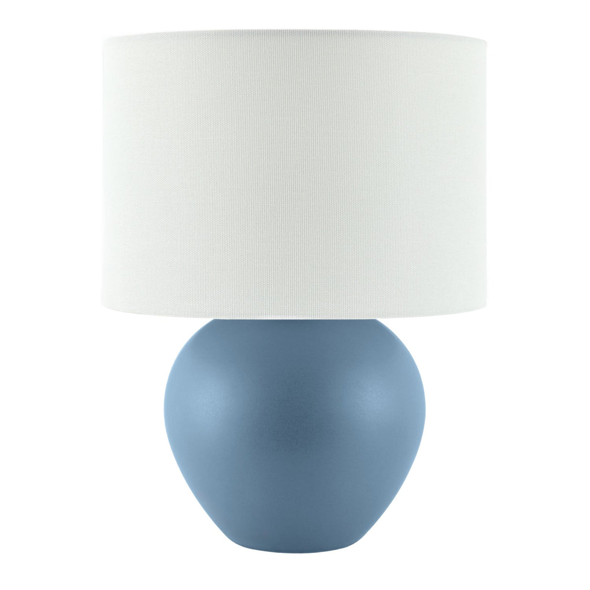 Modern European furniture - White Linen Ceramic Table Lamp - www.oroa.com