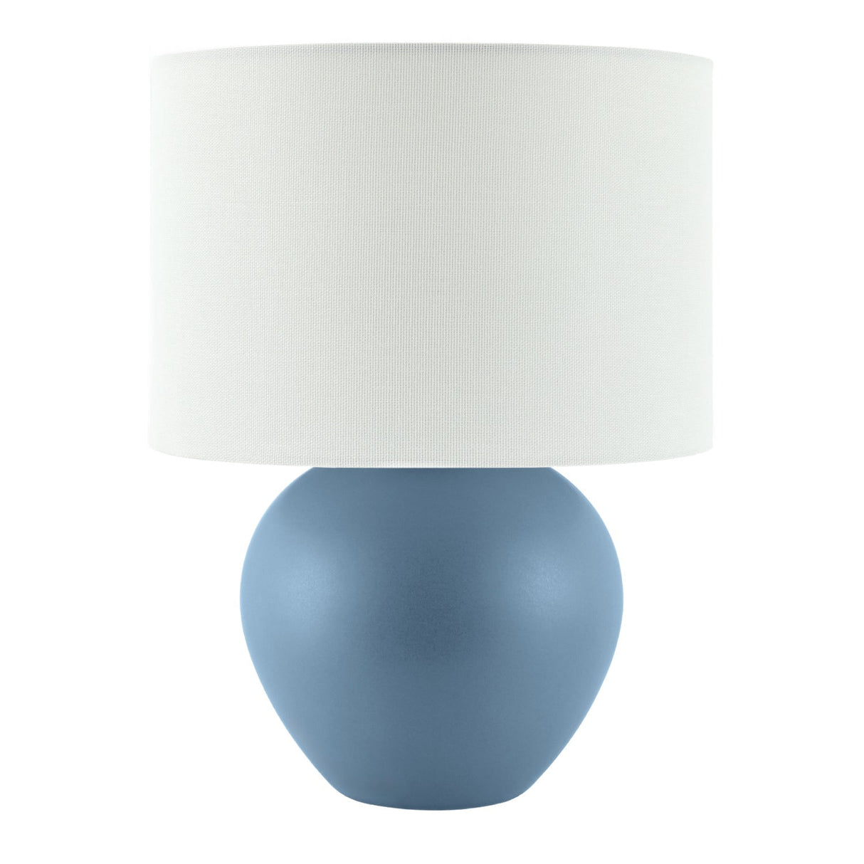 Modern European furniture - White Linen Ceramic Table Lamp - www.oroa.com