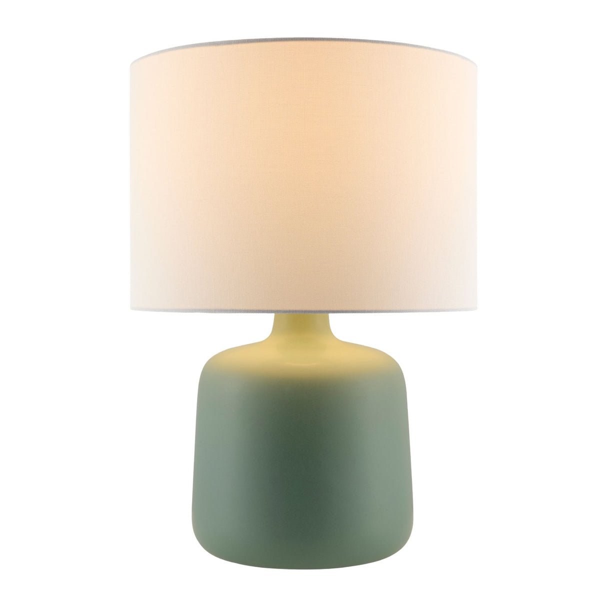 Modern European furniture - White Jute Ceramic Table Lamp - www.oroa.com