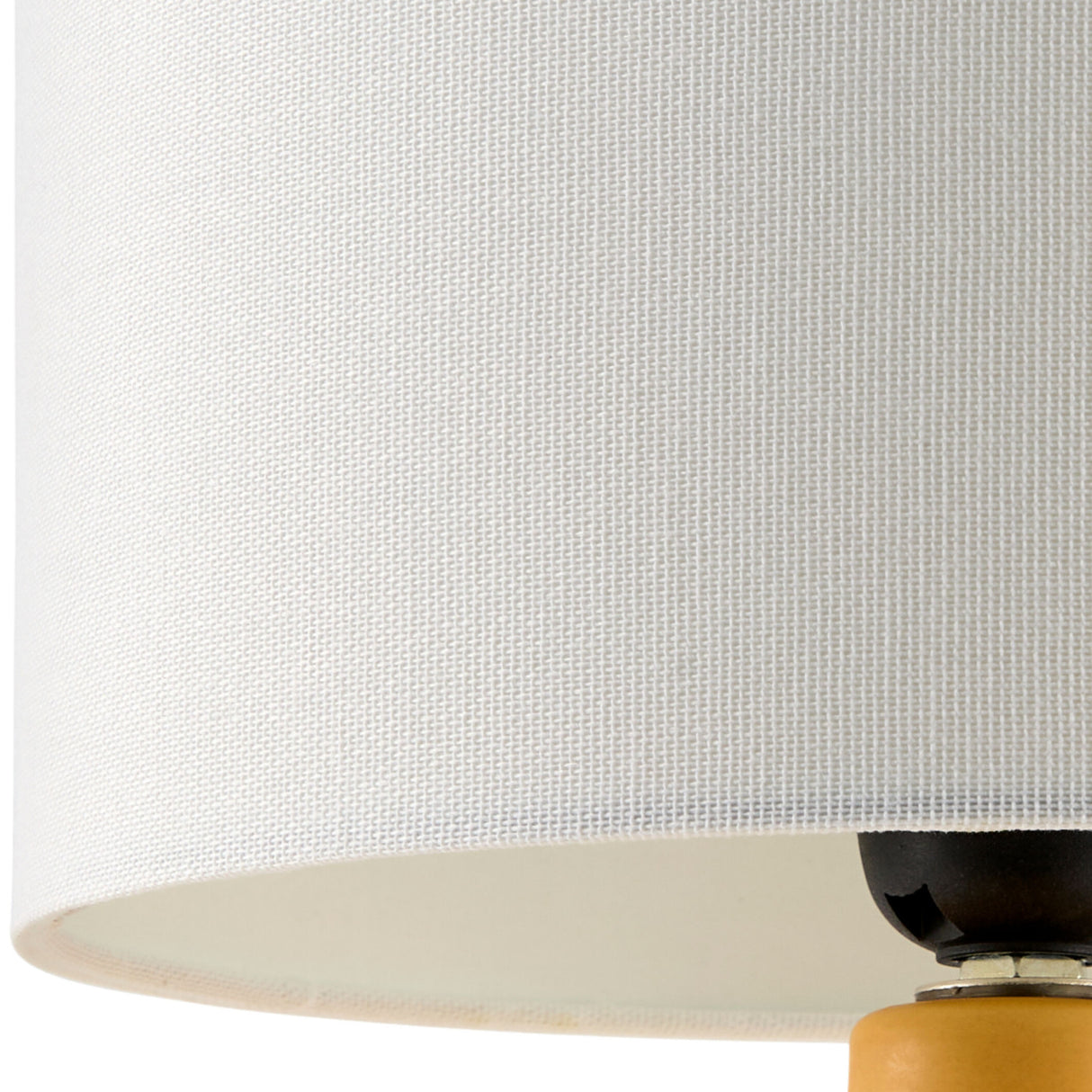 Modern European furniture - White Jute Ceramic Table Lamp - www.oroa.com