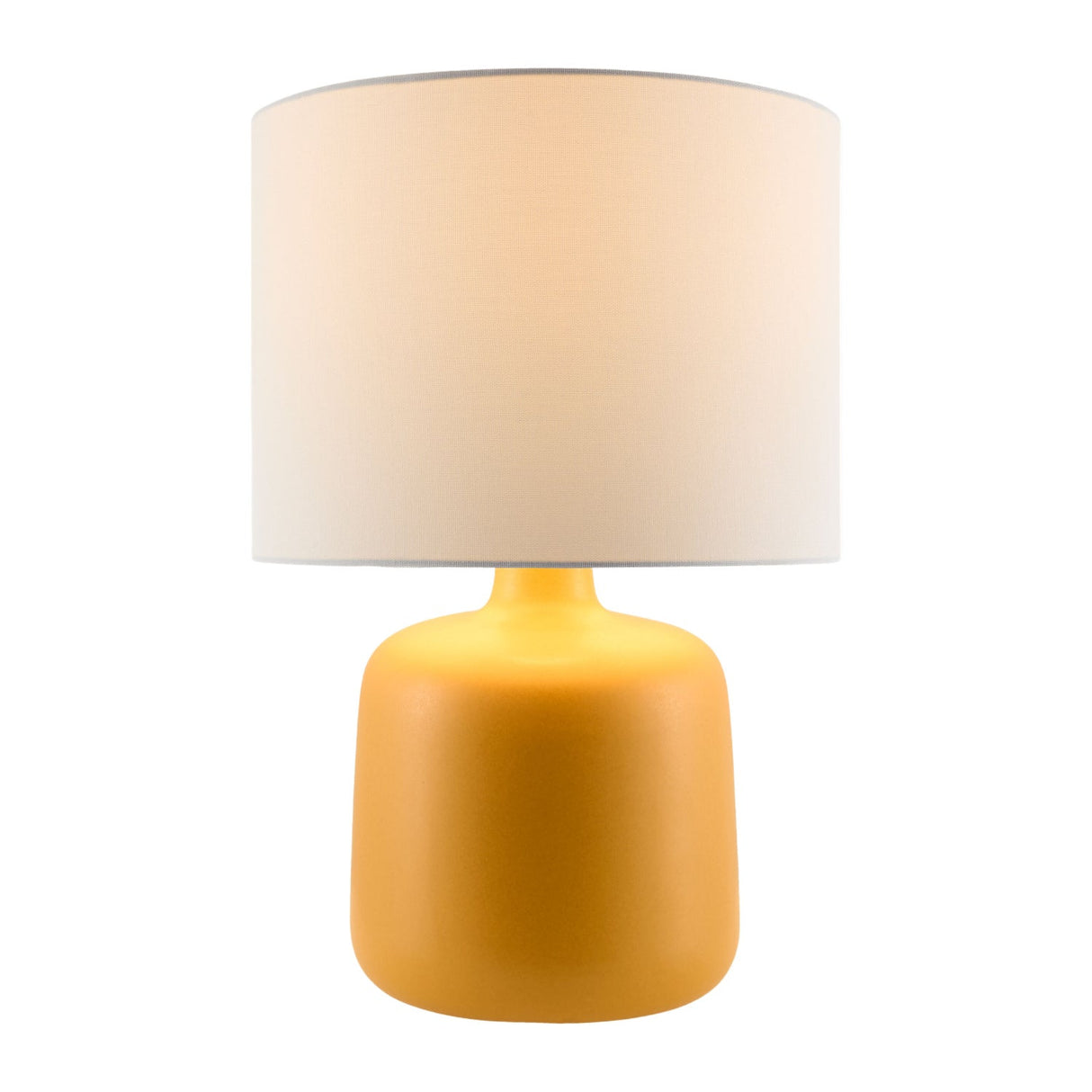 Modern European furniture - White Jute Ceramic Table Lamp - www.oroa.com