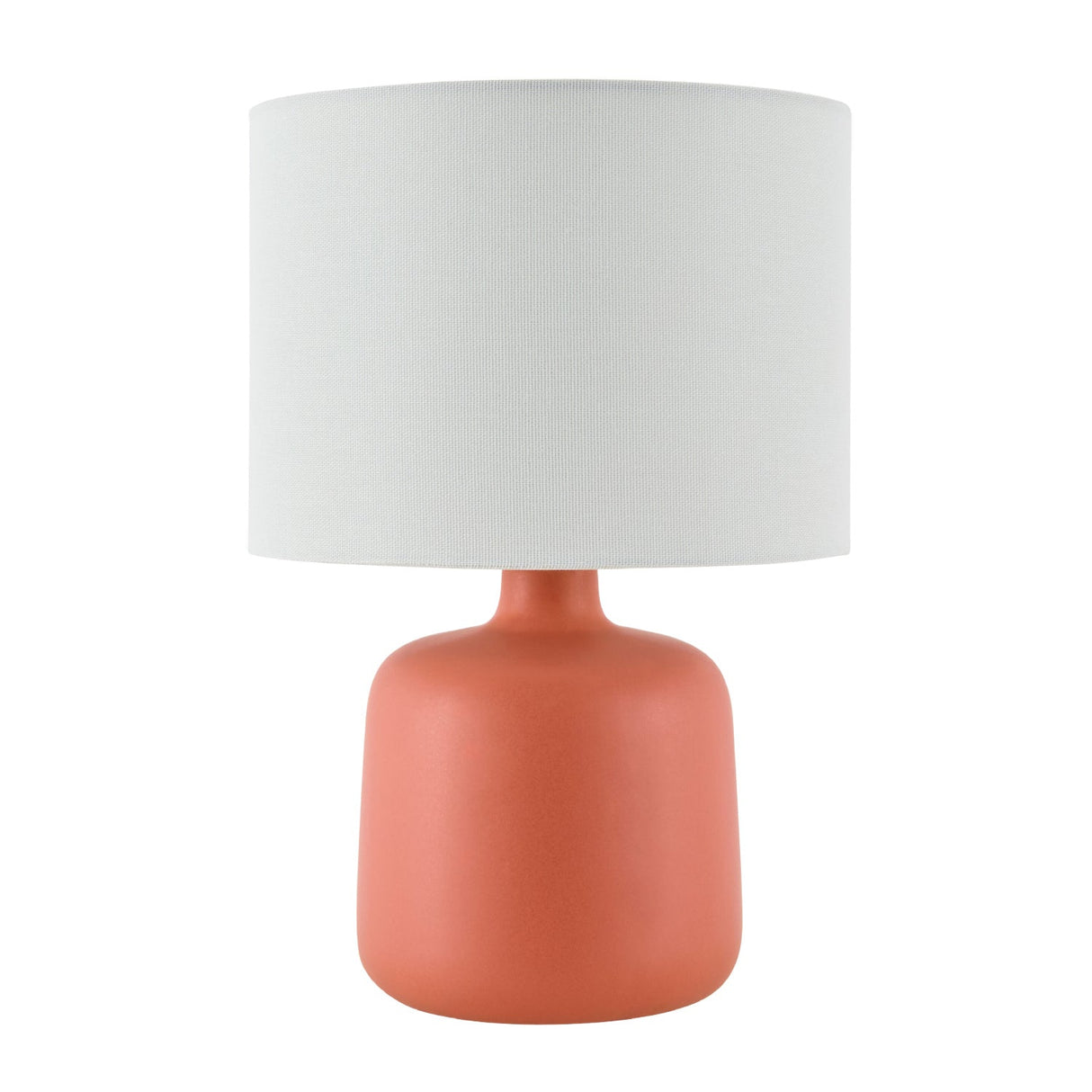 Modern European furniture - White Jute Ceramic Table Lamp - www.oroa.com